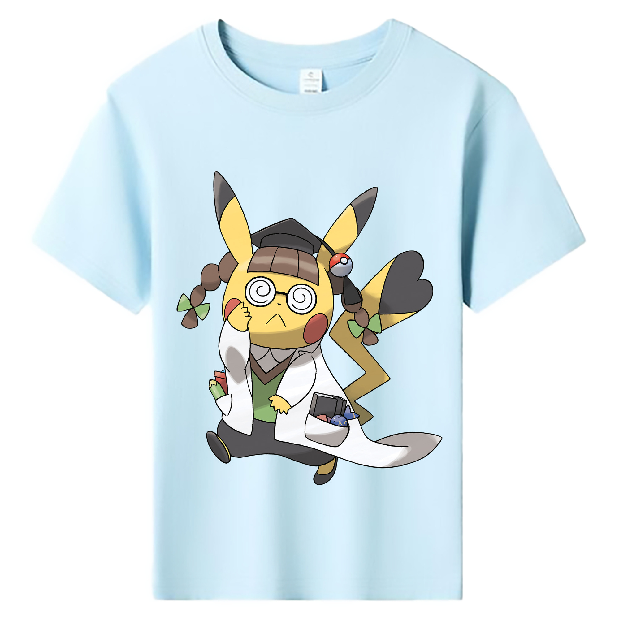（画像用） ポケットモンスター Pokémon 綿100％キッズTシャツ（フロントプリント）